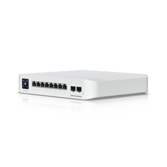 Ubiquiti | Professional 8 PoE Switch 6 GbE PoE+ Ports,2 GbE PoE++ Ports,2 10G SFP Ports 120 Watt