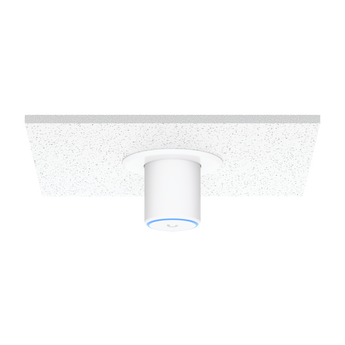 Ubiquiti | Recessed ceiling mount for U6 Meshand FlexHD. 3PK, Mounts to a drop ceiling tile, drywall* ceiling, or solid ceiling