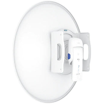 UISP-DISH Point-to-point (PtP) dish antenna that covers a wide operating frequency range (5.15 - 6.875 GHz).